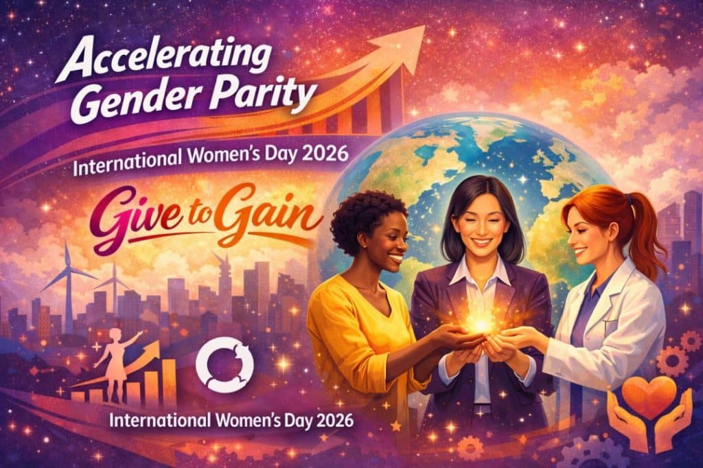 Accelerating Gender Parity International Women’s Day 2026- Give to Gain